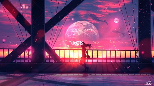 动漫晚霞场景素材图片(四)_动漫_夕阳_素材_陶溪川文创街区攻略_文创