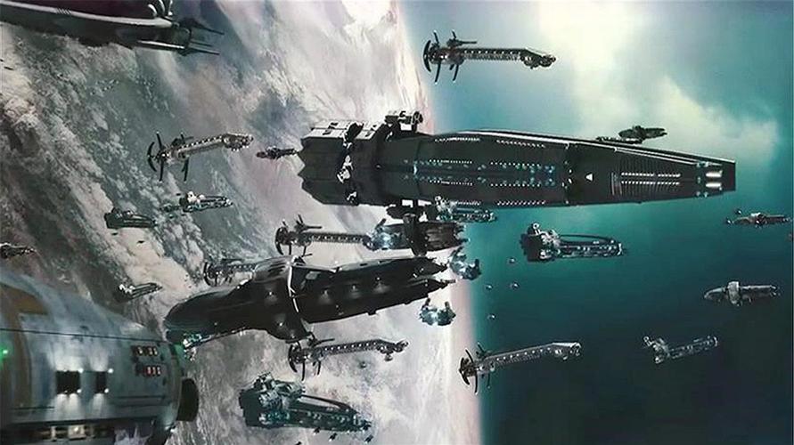 人类舰队在太空执行任务,不料遇上星际食人族,差点全军覆没!