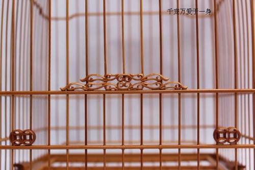 鸟笼:精工煎竹香草门 大镶顶 绣眼套笼 板笼 亮笼_7折现价800元