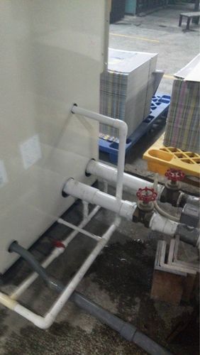 水冷柜机接冷却水管图