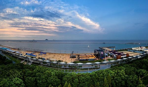 图说:金山城市沙滩.金山区文旅局供图