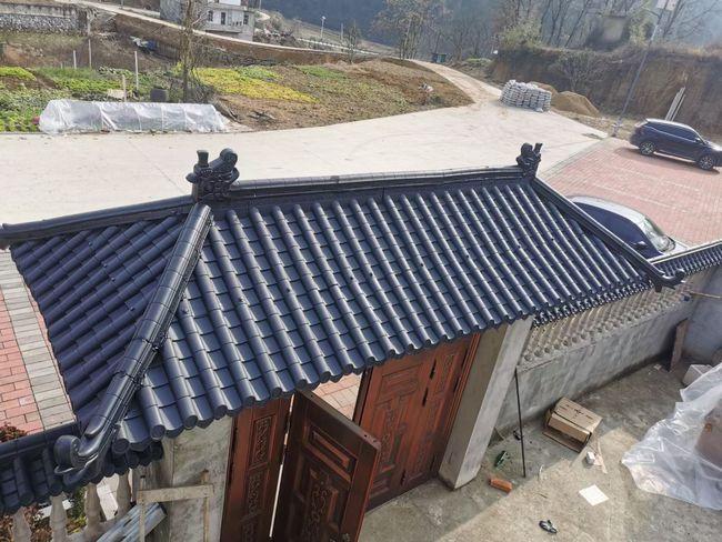 为什么仿古树脂瓦能成为仿古建筑屋面的新选择?