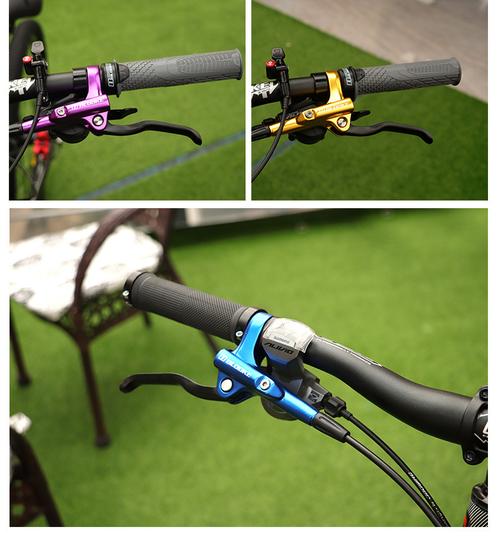 blooke 双活塞油刹 山地自行车刹车 阳极一体油缸油压碟刹器mt200