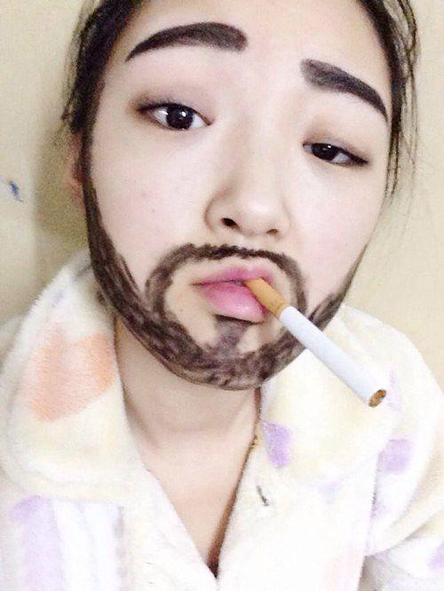 林黛玉般的妹子,结果一笑就尴尬了 搞笑美女大集合