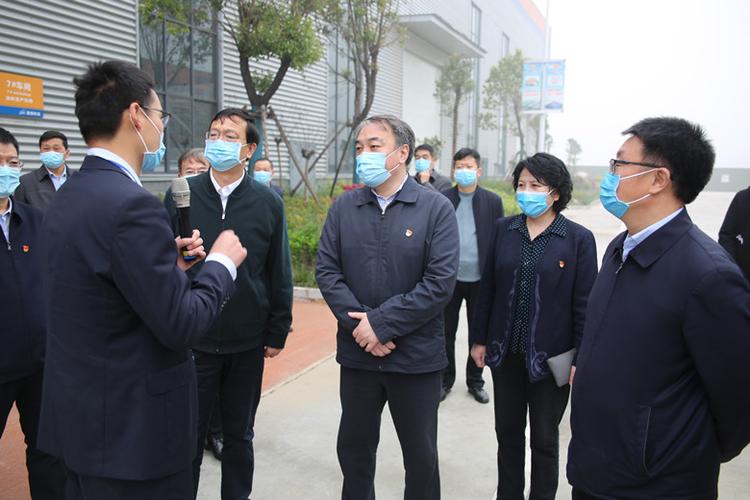 河南省商务厅党组书记马健赴驻马店调研"两稳一促"与