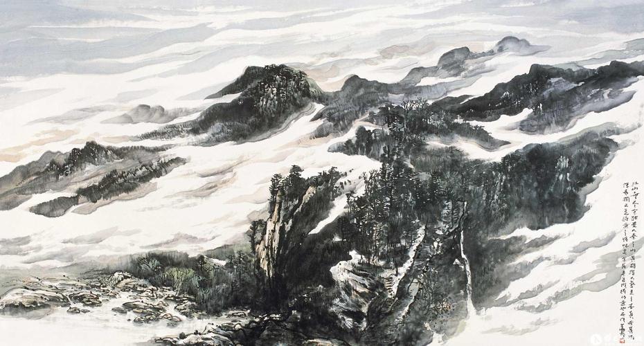 大秦晚秋_《中国当代名家画集·万鼎》_万鼎作品展