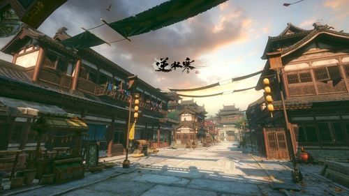 游戏《逆水寒》,高清桌面壁纸,场景欣赏