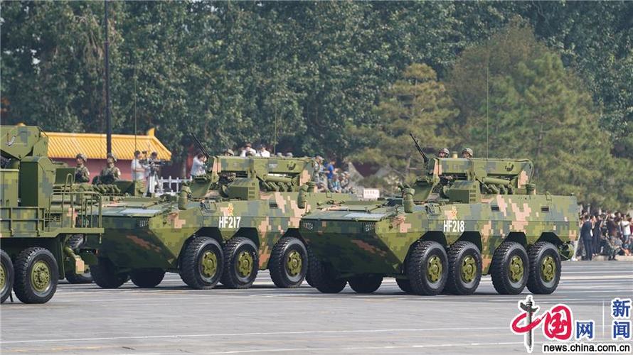 后勤装备保障模块,抢修抢救方队.装甲抢修车.谢露莹 摄