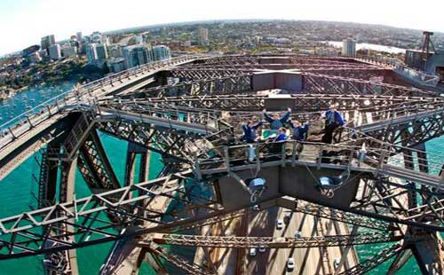 攀爬悉尼海港大桥