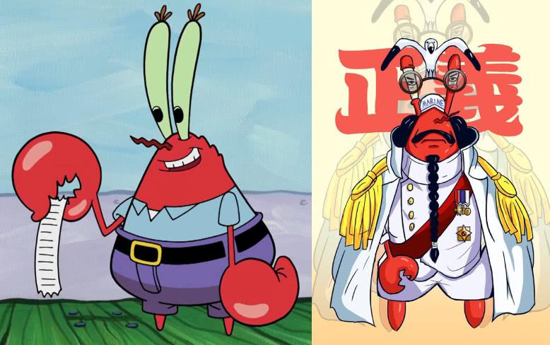 海绵宝宝变黄猿?章鱼哥神还原青稚!