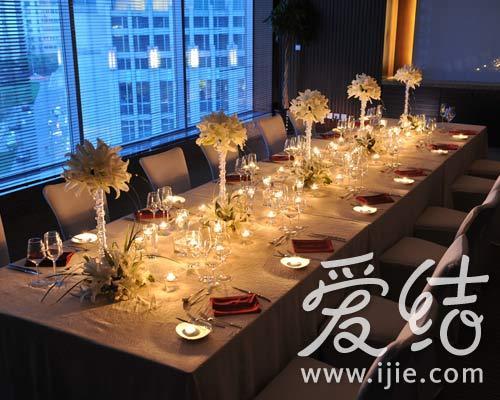 长桌婚礼,西式浪漫绽放光彩