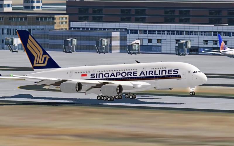 圣何塞国际机场客机进近降落集锦 aerofly fs2