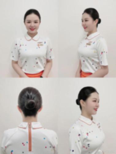 九元航空空乘发型标准