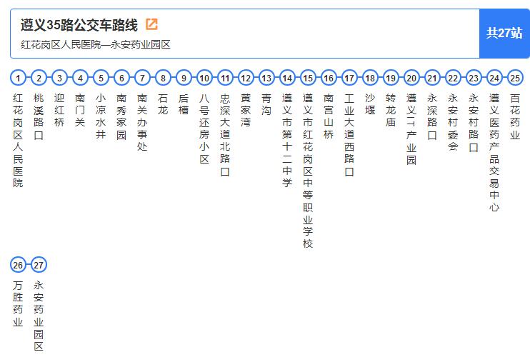 遵义公交35路