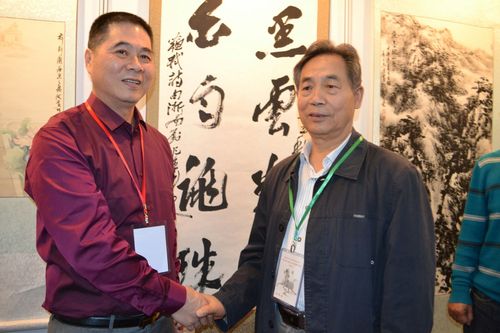 16广东省书画家曾广鹏先生,安徽省《辉墨轩》陈海波