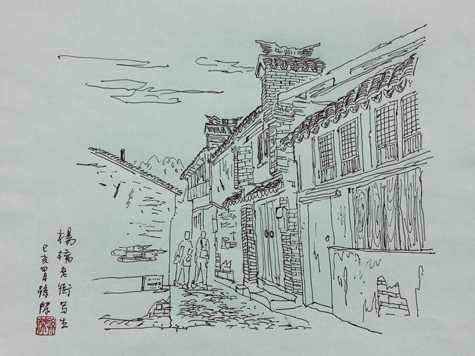 现存杨桥北街,南街,东街,桥南西街,桥北西街等五条极具中国古典韵味的