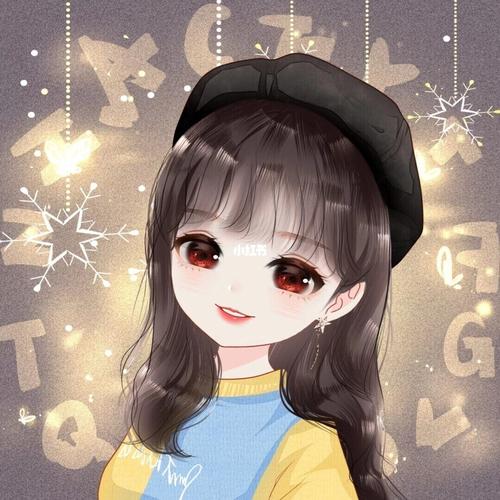 2021我来啦!手绘 头像 女生_手绘_励志鸡汤句子_素材