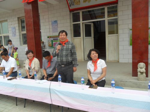 付镇长张晓瑞热情扬溢的讲话