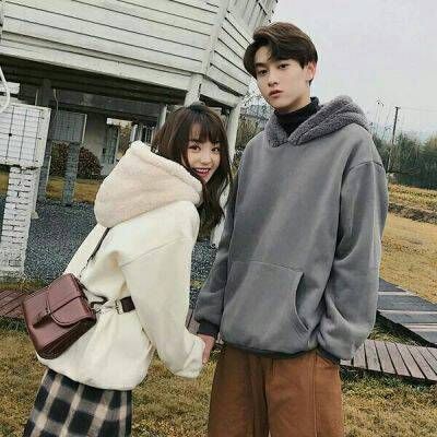 2018时尚情侣头像一男一女