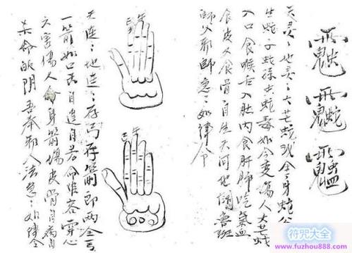 浅说三大秘术之首的符咒,各种民间符咒大全图片