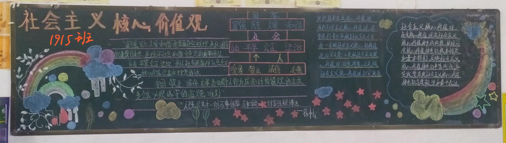 文明校园黑板报