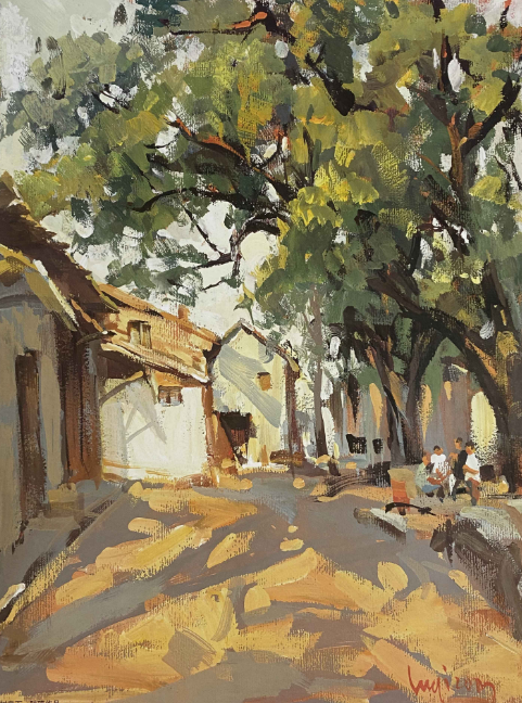 经典重现 —陆琦水粉写生风景作品选