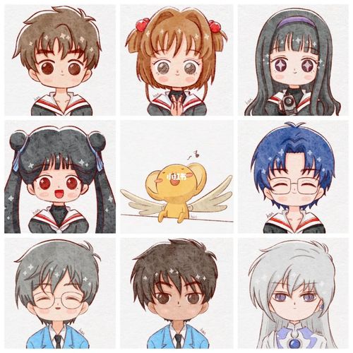 苹果怎么样_procreate_ipadpro_百变小樱_薯条_魔卡少女樱_素材_头像