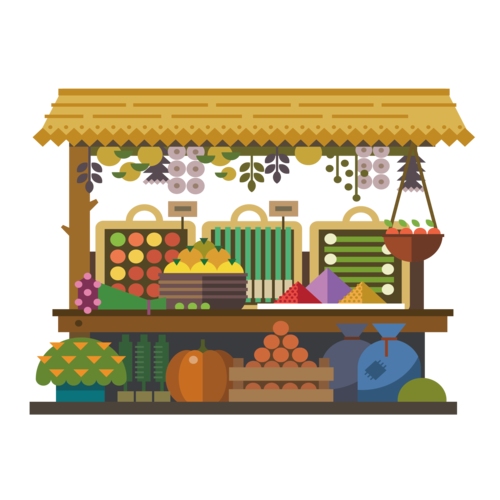 卡通杂货铺图片