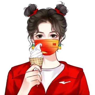 国潮奥运会爱国头像:愿以吾辈之青_女生头像_我要个性