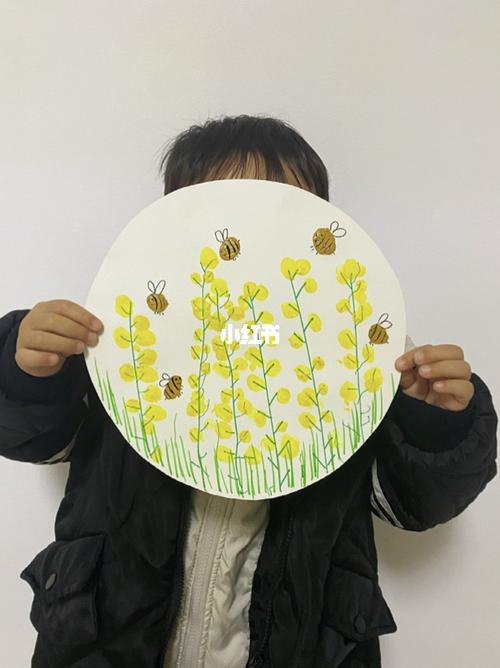创意美术|油菜花