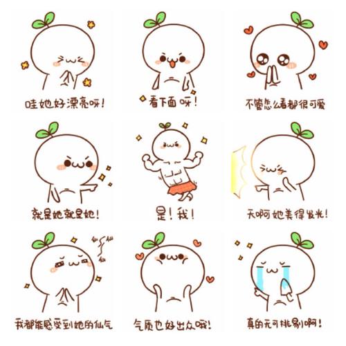 求这组九宫格表情包的原图!