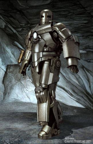 钢铁侠马克1-3号设计图赏,谁不想拥有一件?