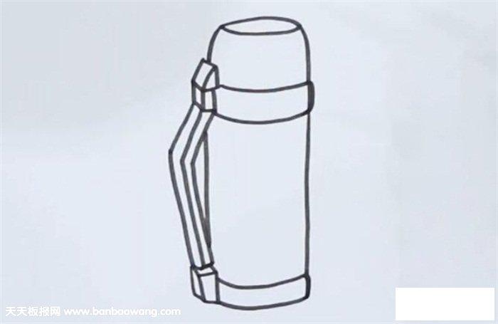 保温杯简笔画_动漫人物_儿童简笔画大全_可乐云-日本