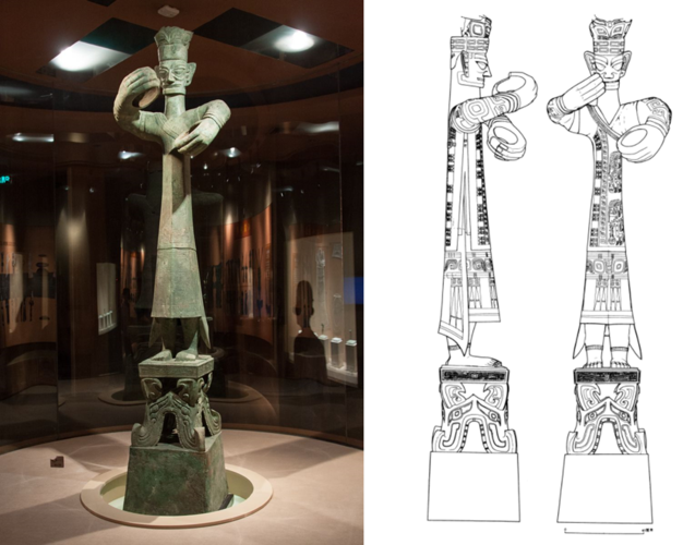 解读三星堆青铜大立人像——第一部分,阴墟之象