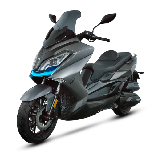 2021中国摩博会台荣亮相2022款tr300t新秀150运动踏板