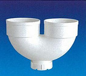 双承插u型弯upvc dn50,75,110 排水管件临沂工