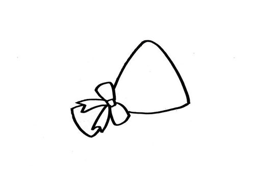 一束鲜花的简单画法