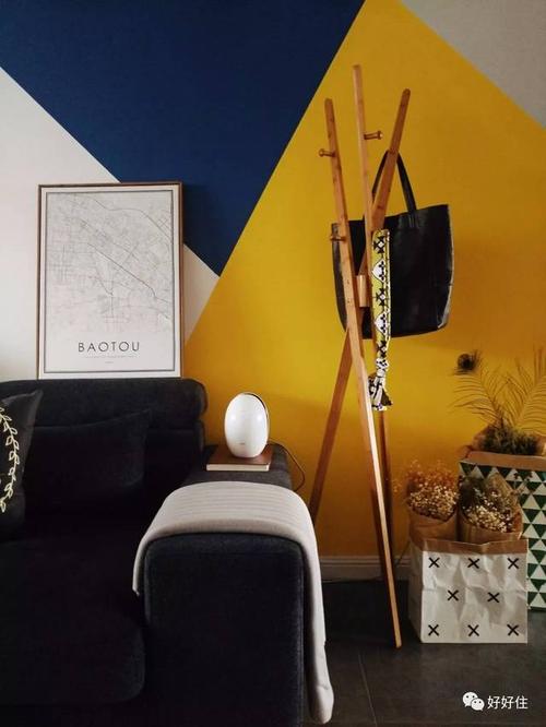 撞色大色块拼接