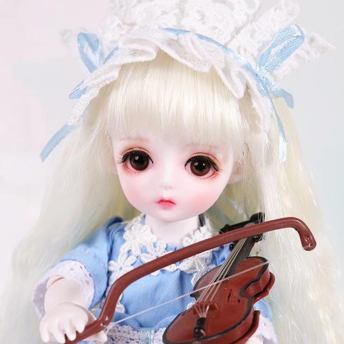 套装bjd娃娃 sd娃 lina miu 1/6分女娃 关节玩偶 女孩