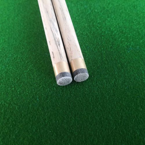 批发零售橡木四分之三10mm成人美式斯洛克台球杆两根起发货