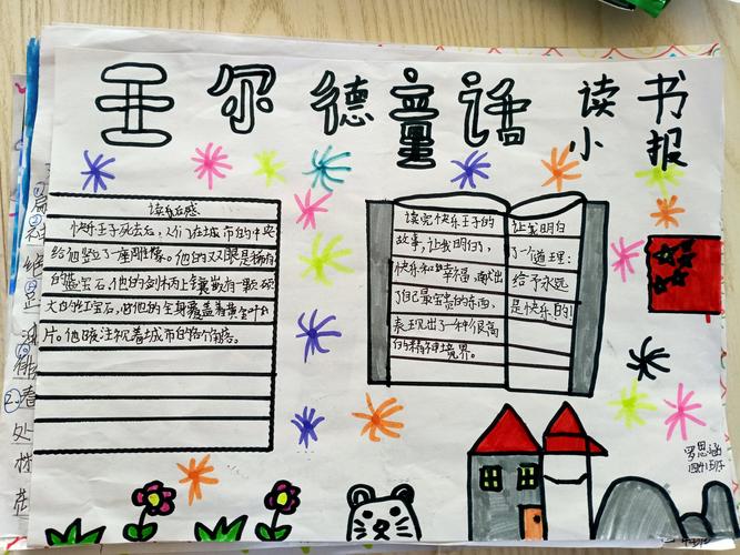 第17周——《王尔德童话》读书小报