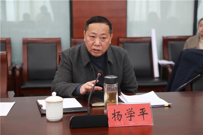 高新区管委会主任杨学平讲话