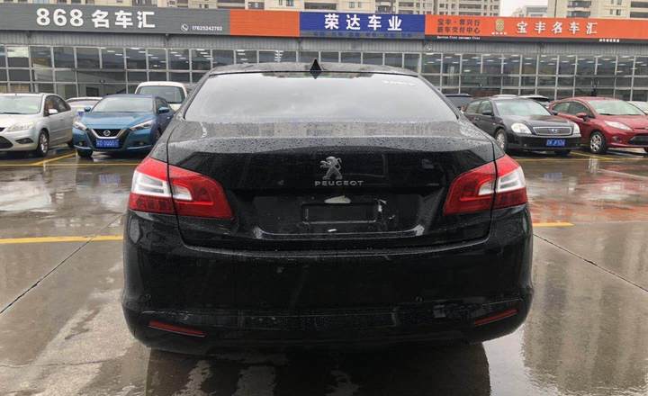 常州二手标致408 2014 款 1.8l 自动豪华版 黑色 - 小猪二手车