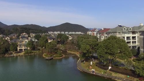 富阳九龙山庄航拍