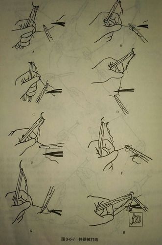 新执考操作项目切开缝合打结拆线打结