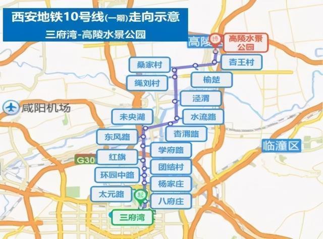 西安地铁10号线将成为连接主城区与渭河北岸的轨道