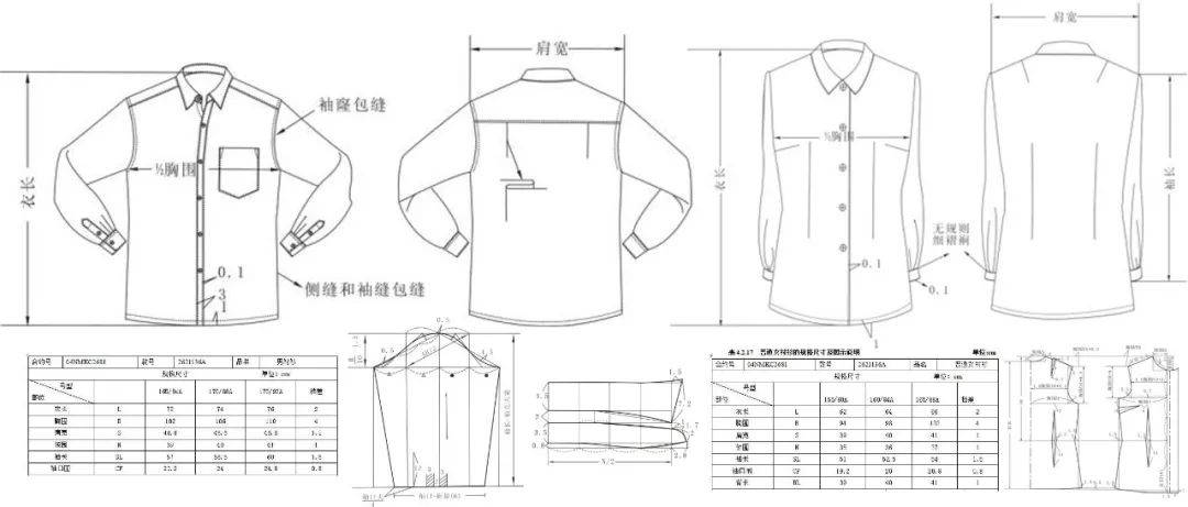 服装制作 | 经典男女衬衫的结构制版与推板教程!
