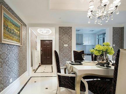 2019大门正对餐厅玄关设计-房天下装修效果图