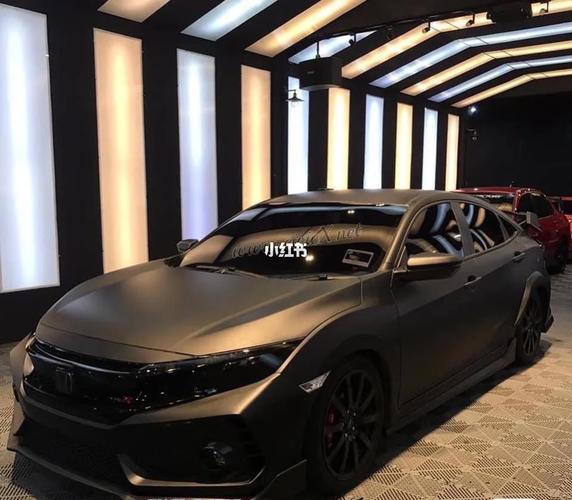 思域不改等于推下海,看看黑武士的思域_汽车改装分享