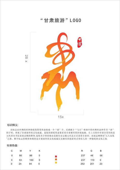 甘肃旅游标志设计